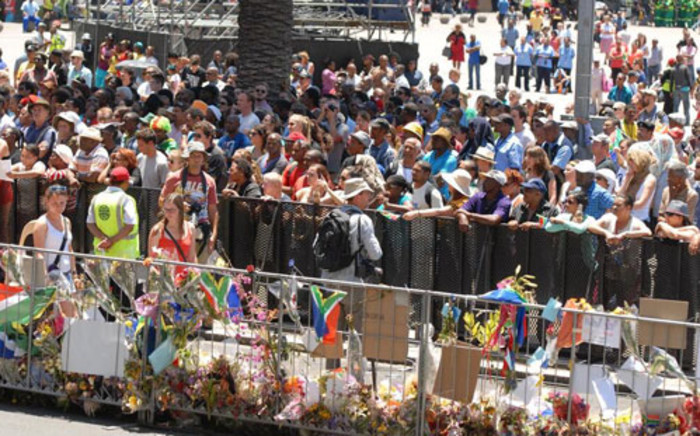 Capetonians on the Grand Parade. Picture: City of Cape Town via Twitter