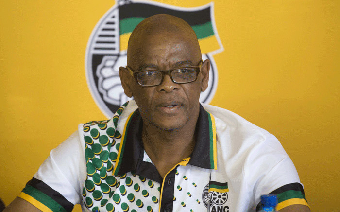 FILE: African National Congress secretary general Ace Magashule briefs the media at the Absa Stadium in East London on 12 January 2018. Picture: Christa van der Walt/EWN.