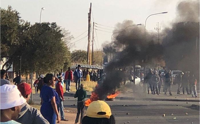 FILE: Protests in Kimberley. Picture: Supplied