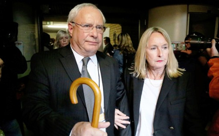 FILE: Reeva Steenkamp's mother June leaves the Pretoria High Court on 3 March 2014. Picture: EWN.