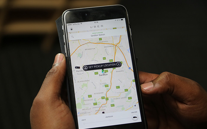 FILE: The online ride-hailing service Uber. Picture: Reinart Toerien/EWN.