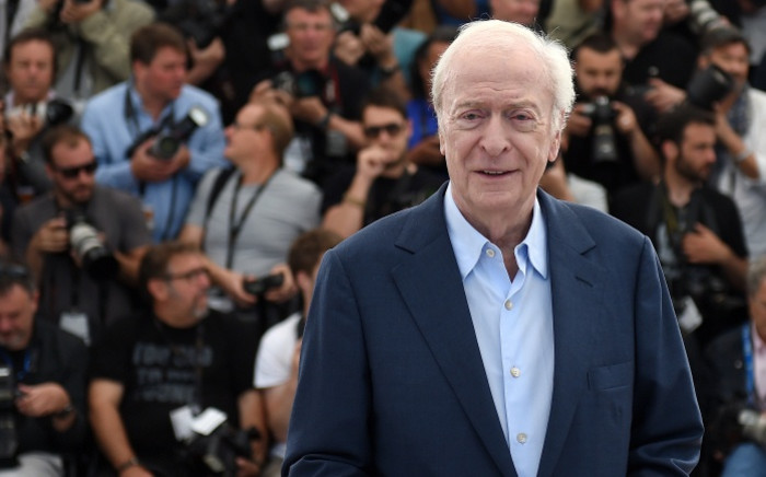 British actor Michael Caine poses during a photocall for the film 'Youth' at the 68th Cannes Film Festival in Cannes on May 20, 2015. Picture: AFP.