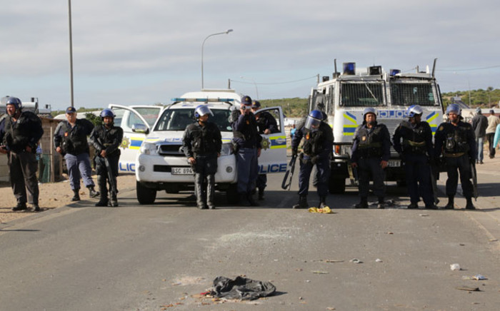 FILE: Police used teargas and rubber bullets to disperse the protesters. Picture: Thomas Holder/EWN