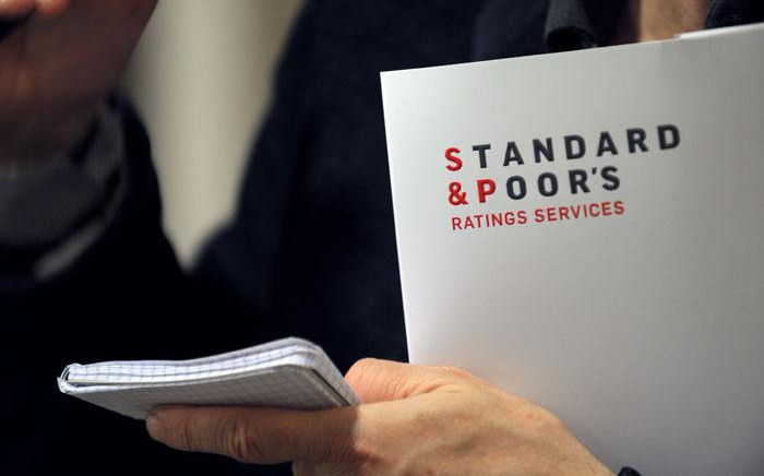 A Standard & Poor's document. Picture: AFP