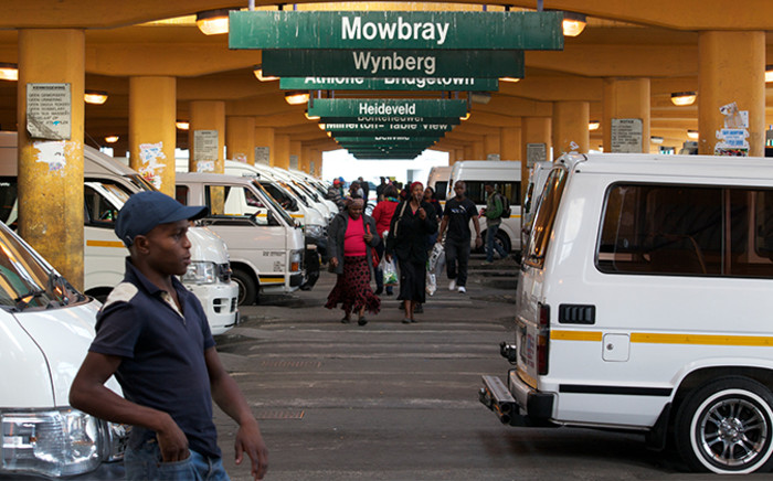 FILE:  A taxi rank in Cape Town. Picture: Chad Roberts/Primedia.