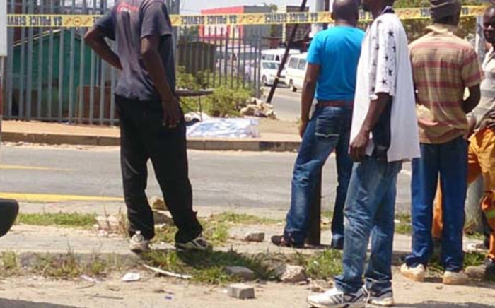 A man was shot dead during an attempted hijacking in Alexandra on Saturday 8 March while his accomplice fled the scene. Picture: Abed Ahmed/EWN.