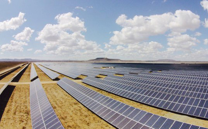 FILE: A solar power farm. Picture: EWN
