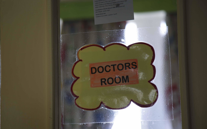 FILE: A sign at a doctor's room. Picture: Cindy Archillies/EWN