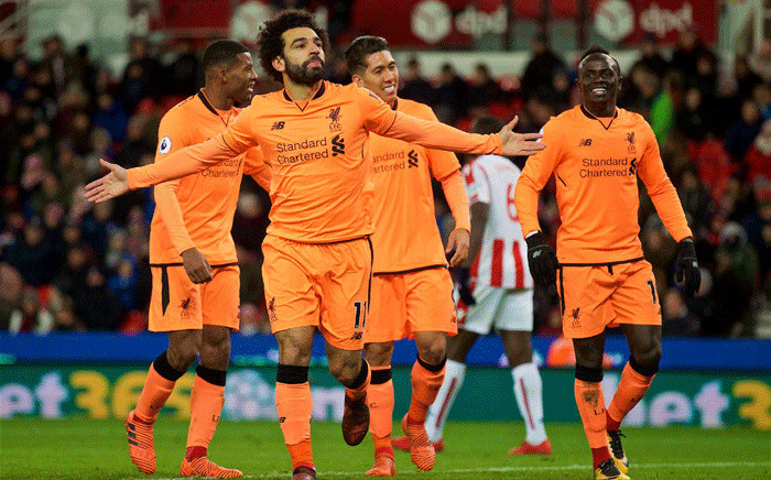 FILE: Liverpool's Mohamed Salah celebrates a goal. Picture: Facebook
