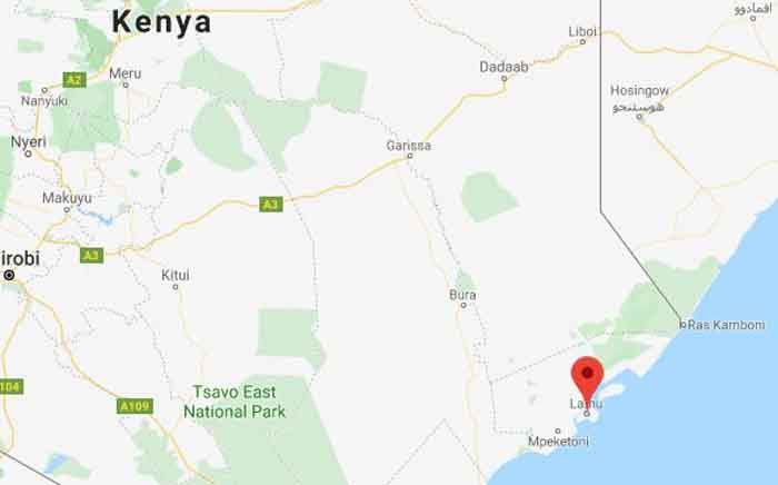 A bus was travelling from the coastal region of Lamu to the town of Malindi when gunmen opened fire. Picture: Google Maps