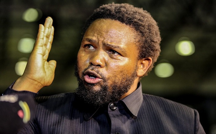 FILE: BLF leader Andile Mngxitama at the IEC results centre in Pretoria on 10 May 2019. Picture: Kayleen Morgan/EWN