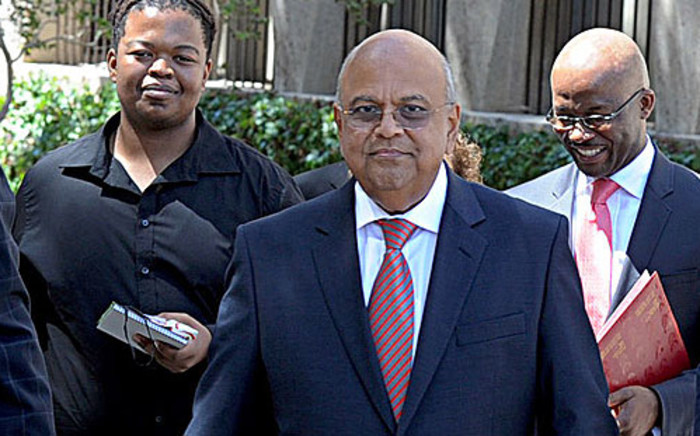 Finance Minister Pravin Gordhan arrives in Parliament. Picture: GCIS