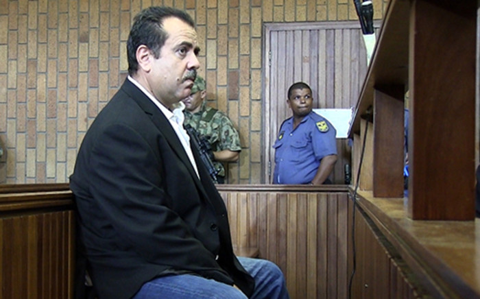 FILE. George Louca during and appearance in the the Kempton Park Magistrates Court. Picture: Reinart Toerien/EWN.