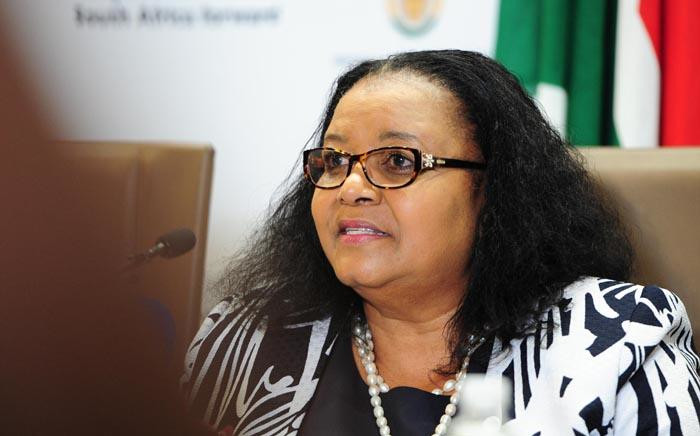 FILE: The late Edna Molewa pictured during January 2018. Picture: GCIS.