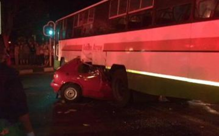 An accident over the Easter break that left 3 passengers dead. Picture: ER24