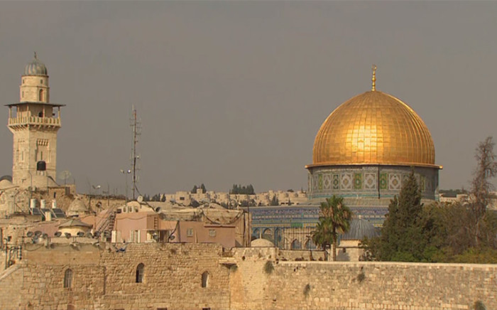 There has been a constant state of tension around the holy sites of the Western Wall and the Al-Aqsa Compound since 1967. Picture: Screengrab/CNN
