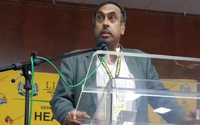 FILE: Dr Anban Pillay, Deputy-Director General [DDG] for the National Department of Health speaks during the 5th Annual Public Health Case Management Conference at the Bolivia Lodge, Polokwane on 31 August 2018. Picture: @LimpopoDepartmentOfHealthBophelong/Facebook