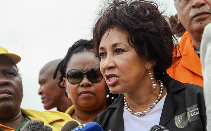 Human Settlements Minister Lindiwe Sisulu. Picture: Facebook.
