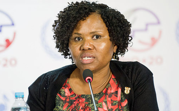 FILE: South African Minister of Small Business Development Lindiwe Zulu. Picture: United Nations.