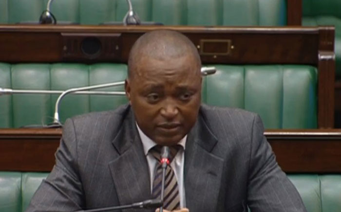A YouTube screengrab shows Advocate Lwazi Kubukeli during the interviews for the deputy public protector position on 13 November 2019. Picture: SABC Digital News/youtube.com
