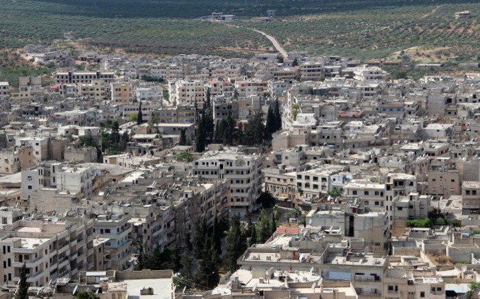 FILE: A picture taken in 2015 shows a general view of the town of Ariha, in the north-western province of Idlib. Picture: AFP.