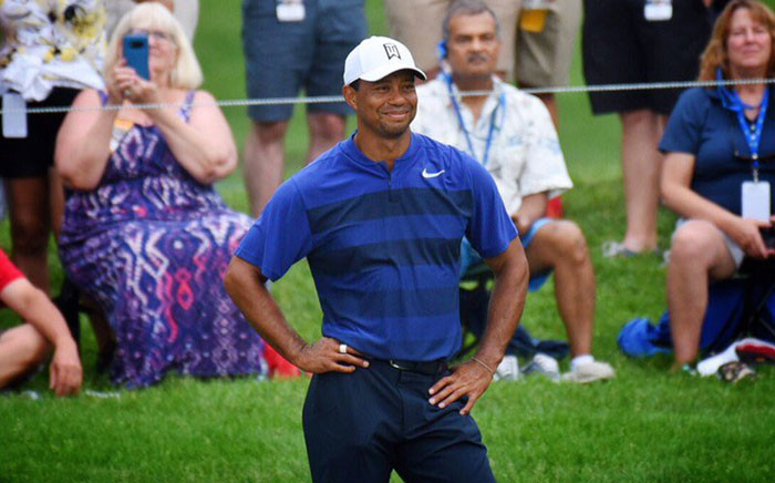 Tiger Woods. Picture: Twitter.