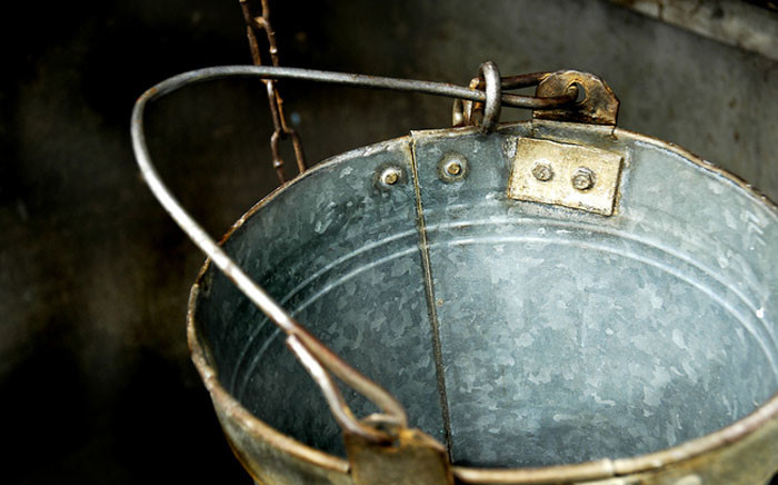 Water bucket. Picture: Freeimages