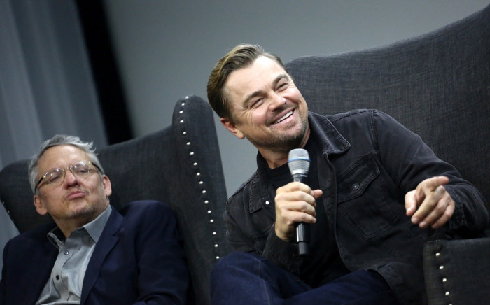 Adam McKay and Leonardo DiCaprio attend Netflix's Don't Look Up LA Tastemaker Screening on 17 November 2021 in California. Picture: AFP