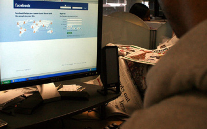 Social networking site Facebook. Picture: Taurai Maduna/Eyewitness News
