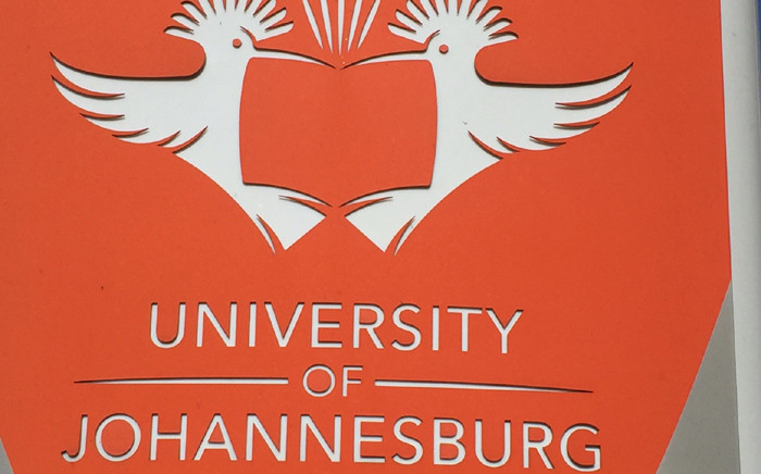 University of Johannesburg logo. Picture: Kgothatso Mogale/EWN.