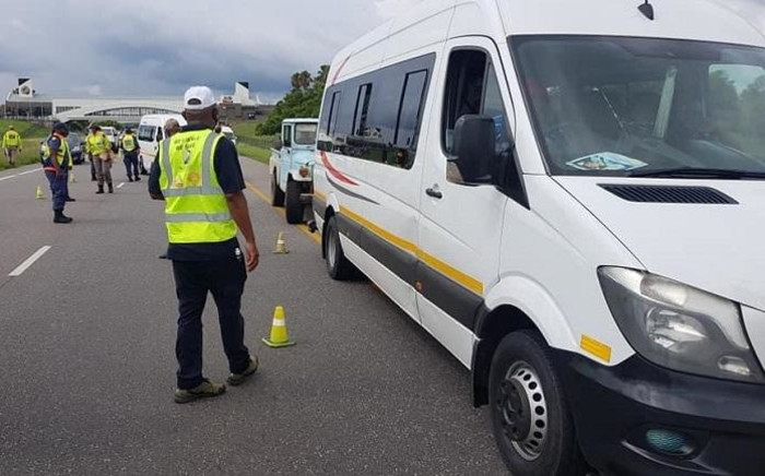 FILE: Traffic police conduct a routine roadblock over the long weekend. Picture: RTMC