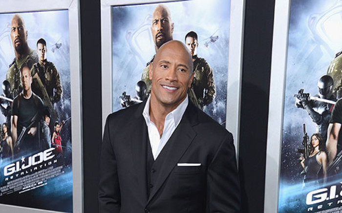 Dwayne Johnson took the No.1 spot in the Forbes list of top grossing actors in 2013. Picture: AFP