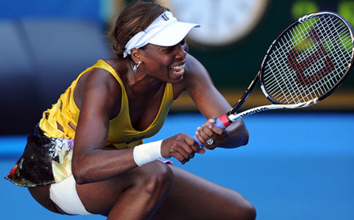 Venus Williams took the first step towards a potential Australian Open clash with Maria Sharapova. Picture: AFP