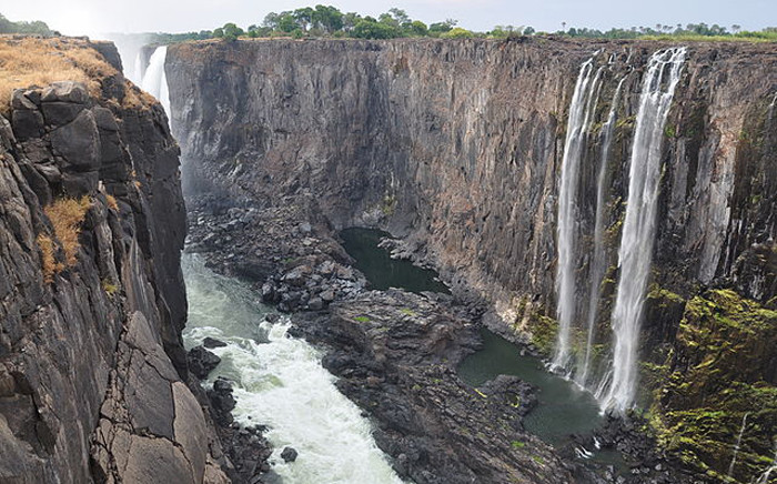 Victoria Falls during dry season. Picture: Victoriafallstourism.org.