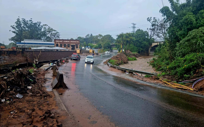 Parts of the KwaZulu-Natal coast have been hit by severe flooding on 22 May 2022. Picture: Garrith Jamieson/ALS Ambulance Service