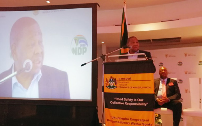 Transport Minister Blade Nzimande officially launched the 2019 Easter road safety campaign in KwaZulu-Natal on 8 April 2019. Picture: @DoTransport/Twitter 