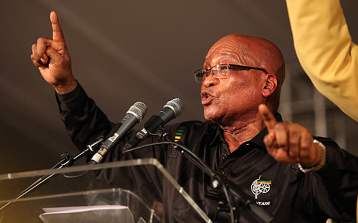 FILE: President Jacob Zuma unveiled the ANC's election manifesto for this year's elections held at the Mbombela Stadium in Mpumalanga on Saturday 11 January 2014. Picture: EWN