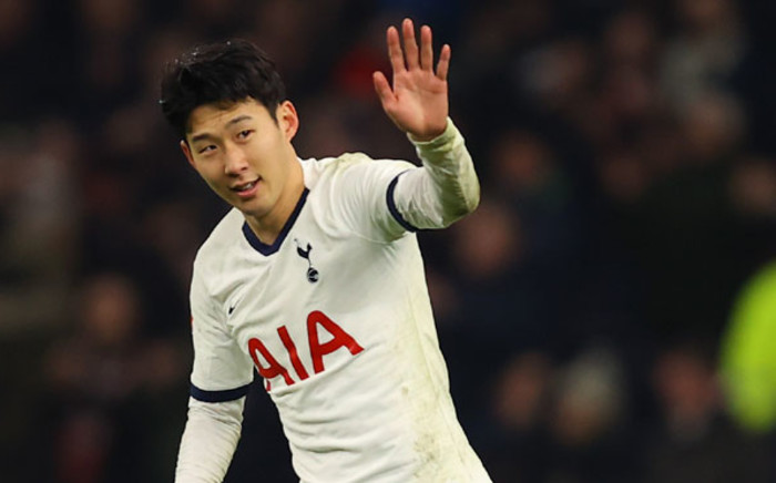 Tottenham's Son Heung-min. Picture: @SpursOfficial/Twitter