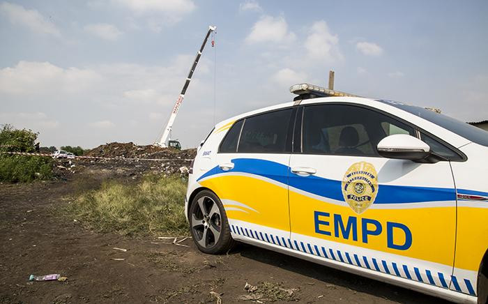 FILE: An Ekurhuleni Metro Police car. Picture: EWN