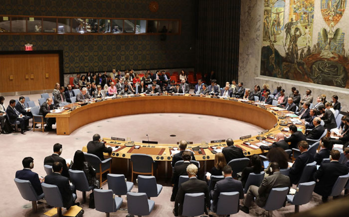 A United Nations Security Council meeting in New York City. Picture: AFP