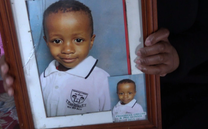 Five-year-old Tinyiko Mongwe was brutally murdered on Monday afternoon outside his home. Picture: Kgothatso Mogale/EWN