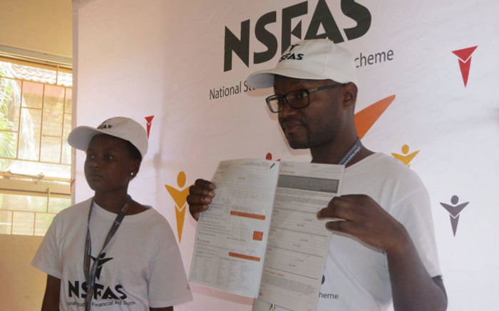 FILE: National Student Financial Aid Scheme (NSFAS) employees going through the application process. Picture: @myNSFAS/Twitter