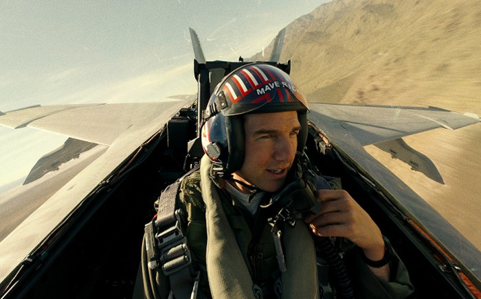 FILE: 'Maverick' is also a critical success, receiving 97% from 420 critic reviews from review aggregator Rotten Tomatoes with many calling it better than the original. Picture: @TopGunMovie/Twitter.