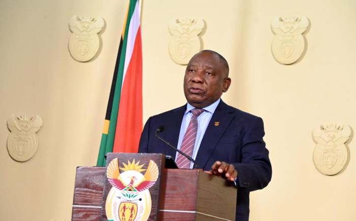 FILE: President Cyril Ramaphosa giving his 27 June 2021 update on coronavirus. The president announced the country would be on adjusted alert level 4 from Monday for the next 14 days. Picture: GCIS