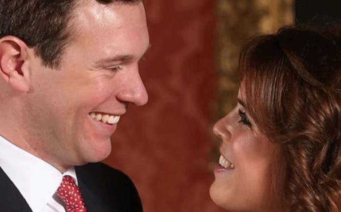 Jack Brooksbank and Princess Eugenie. Picture: @theroyalfamily/instagram.com