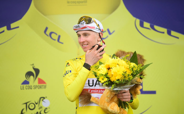 Tadej Pogacar won the 17th stage of the Tour de France on 14 July 2021. Picture: @LeTour/Twitter