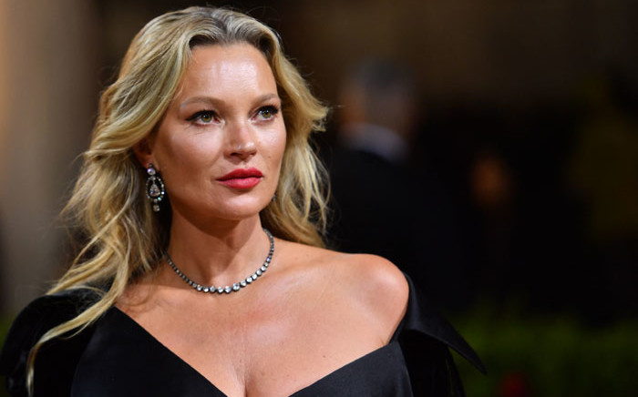 Model Kate Moss arrives for the 2022 Met Gala at the Metropolitan Museum of Art on 2 May 2022, in New York. Picture: ANGELA WEISS/AFP