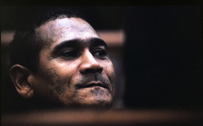Alleged leader of the 28s gang, George 'Geweld' Thomas and his associates made a brief court appearance in the Western Cape High Court on 3 June 2015. Picture: Thomas Holder/EWN.