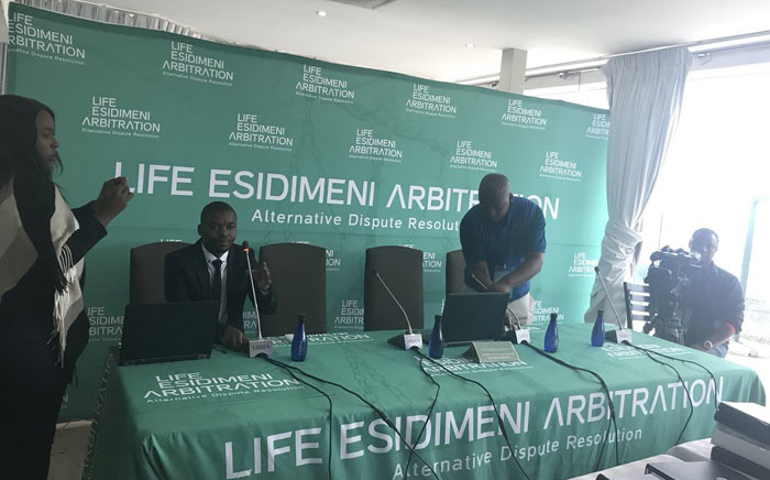 Alternative Dispute Resolution process between the State and families of victims of the Life Esidimeni patients in Parktown on 9 October 2017. Picture: Masego Rahlaga/EWN