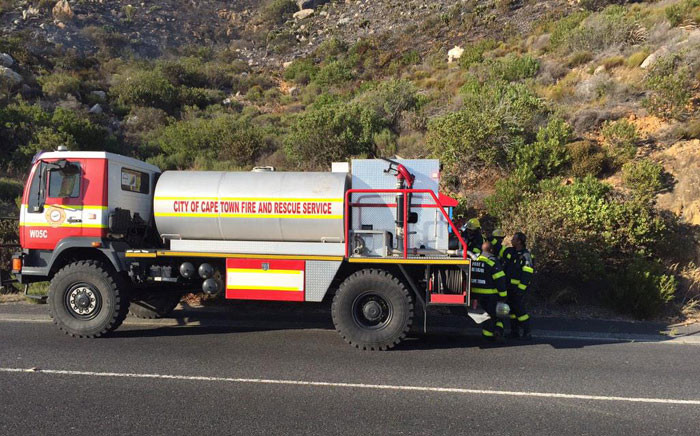 FILE: City of Cape Town firefighters in action. Picture: Natalie Malgas/EWN
